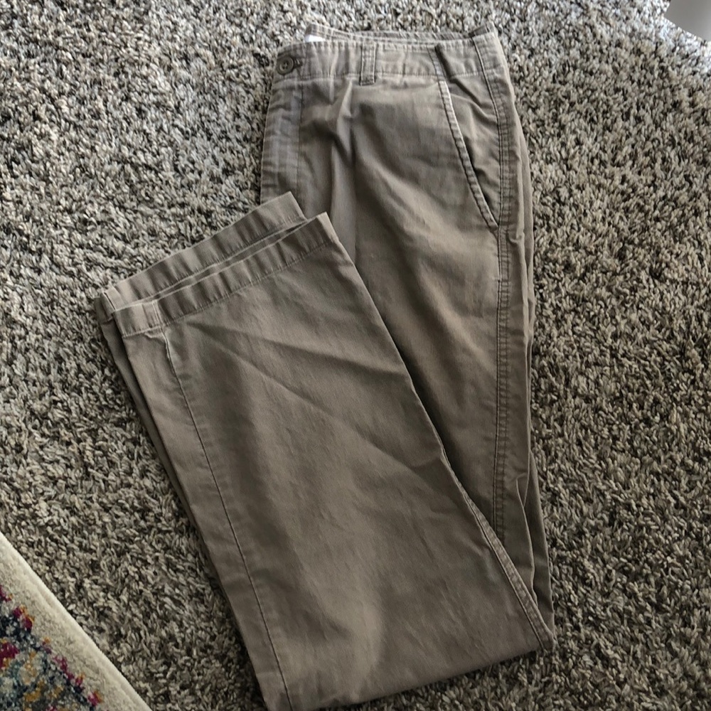 Calvin Klein corduroy tan pant